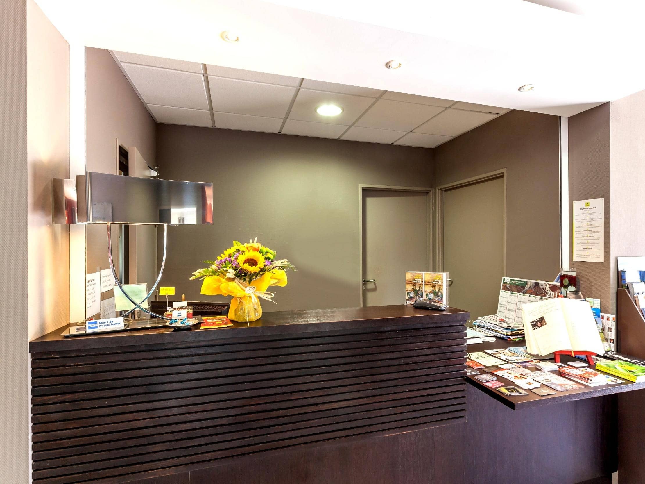 Comptoir d'accueil